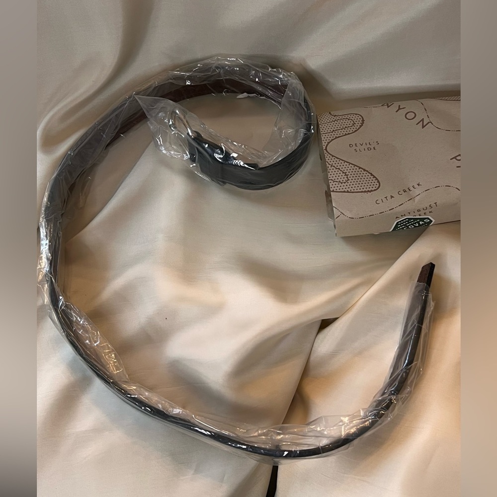 New Brown or Black Tecovas Leather Belt